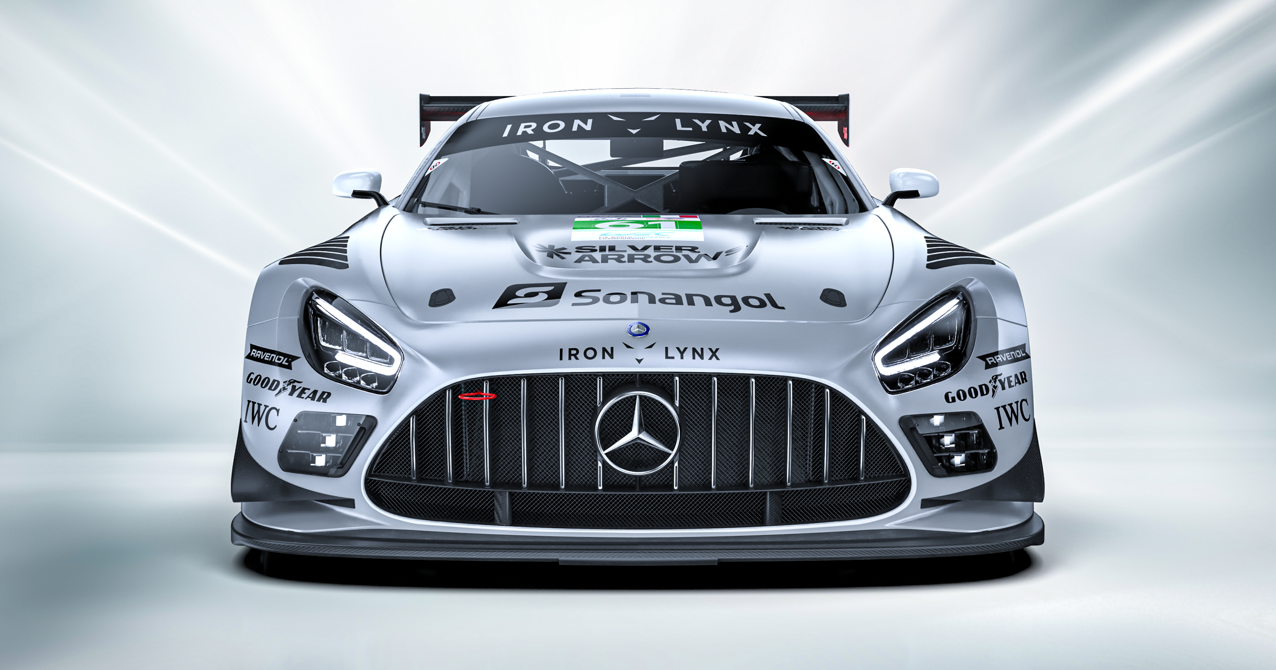 Iron Lynx dévoile les livrées de ses trois flèches d’argent pour les 24 Heures du Mans 2026 