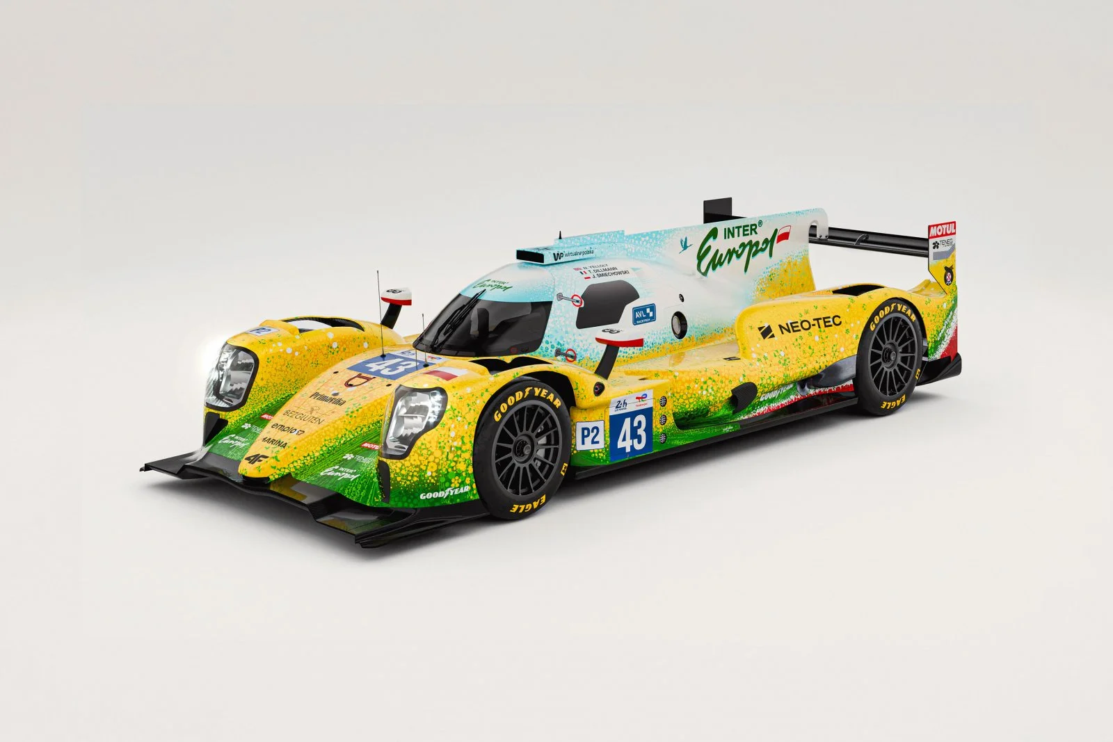 Inter Europol Competition fait de son Oreca 07 une art car pour les 24 Heures du Mans 2026