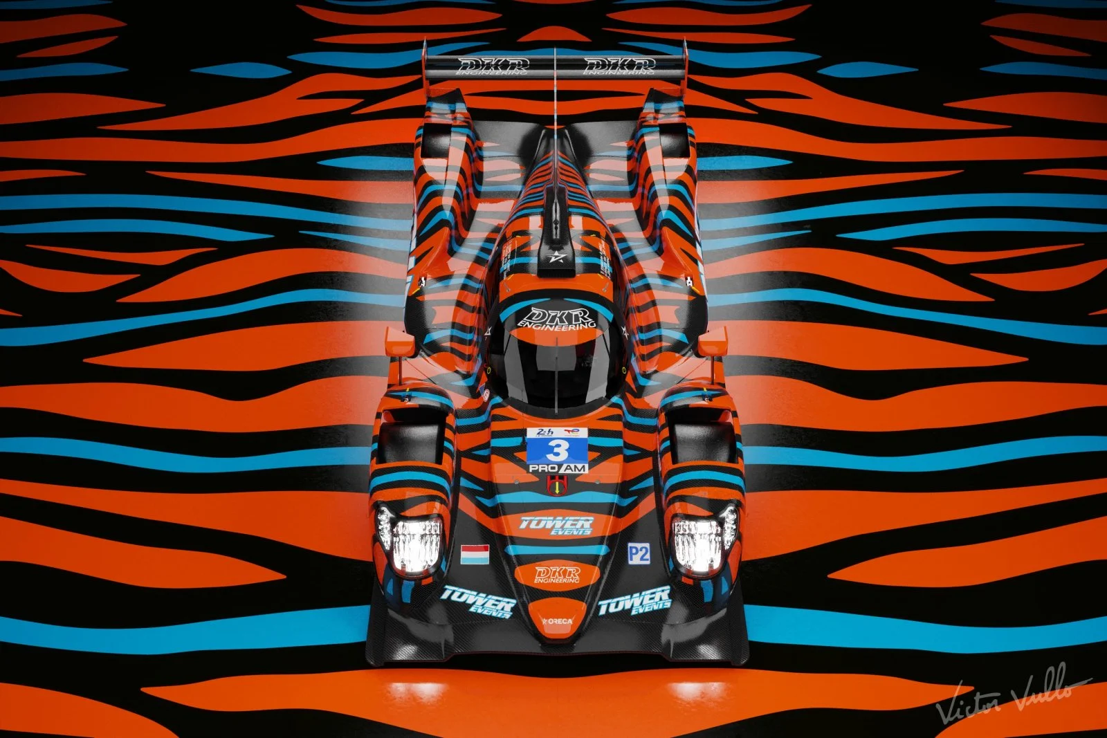 24 heures du Mans 2026 - DKR Engineering compte illuminer la nuit mancelle avec une livrée néon spectaculaire !