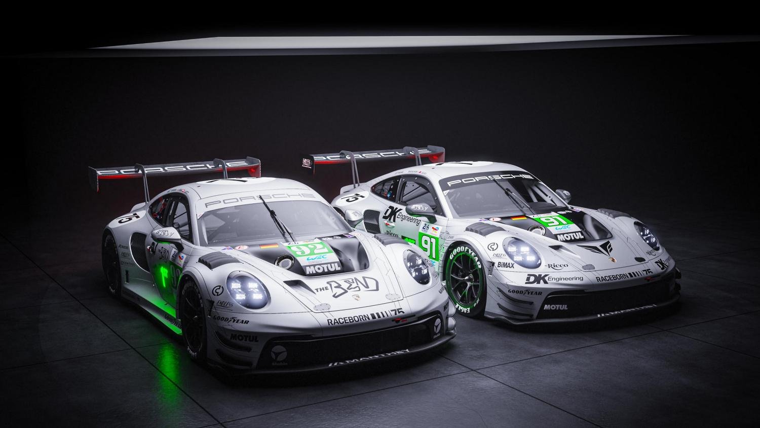 Porsche ravive l’héritage de 1951 au Mans avec deux 911 GT3 R en livrée anniversaire