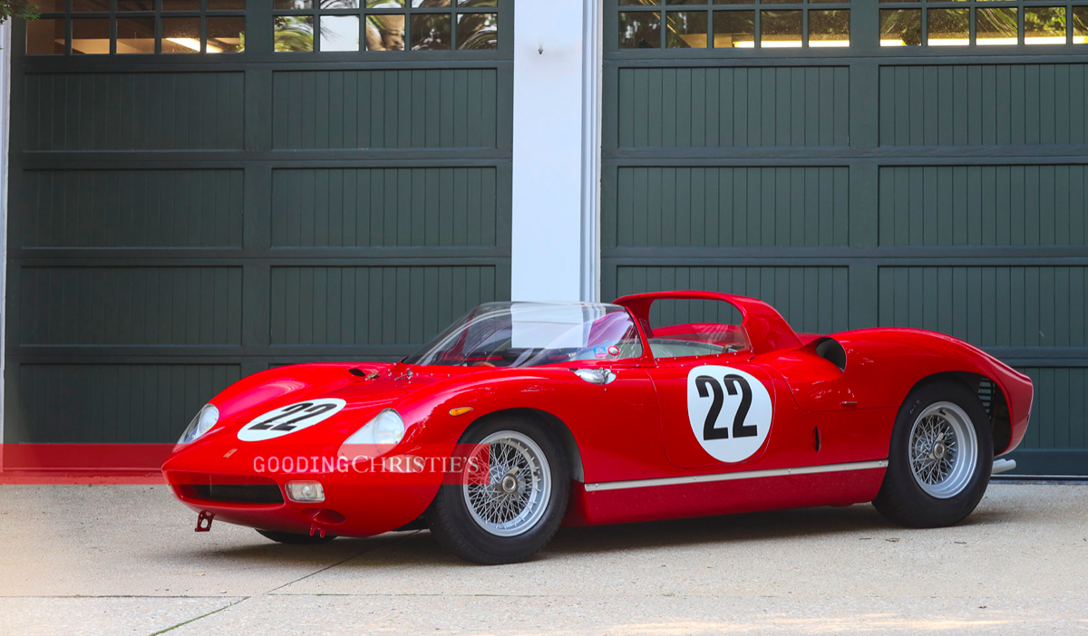 Gooding Christie's annonce la mise en vente d'une Ferrari 250 P lors de sa vacation de Pebble Beach !