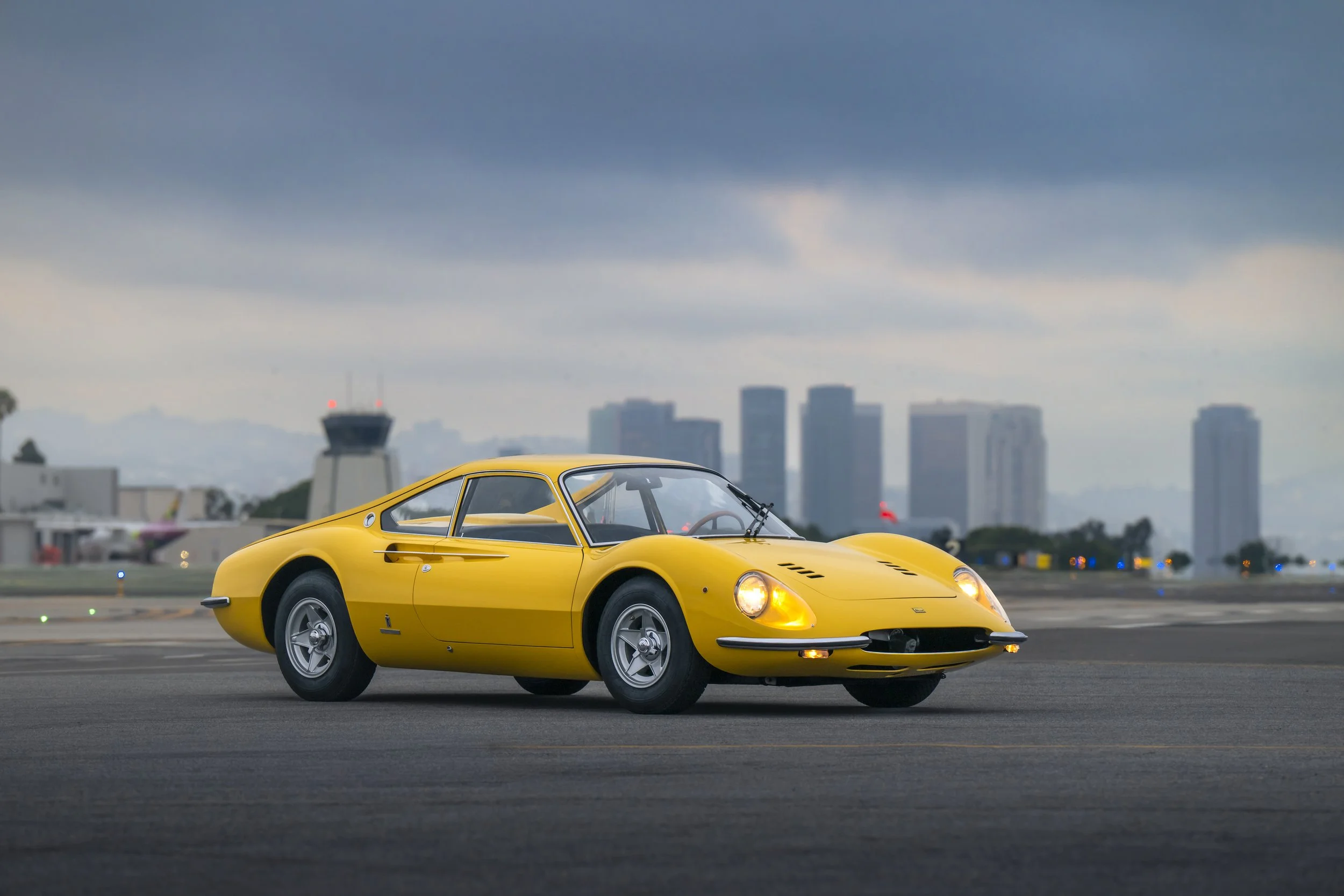Chef d'oeuvre de Pininfarina, une Ferrari Dino 206 berlinetta prototype prochainement proposée à la vente.