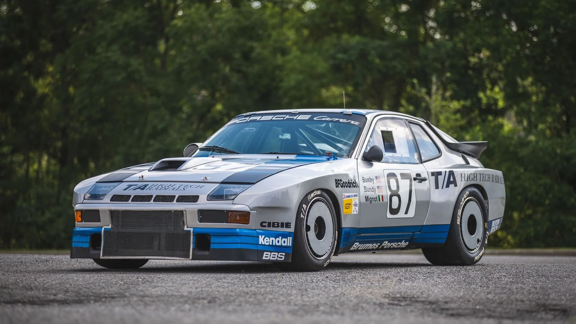 Broad Arrow Auctions - Une Porsche vainqueur des 24 heures du Mans en vente au Quail !