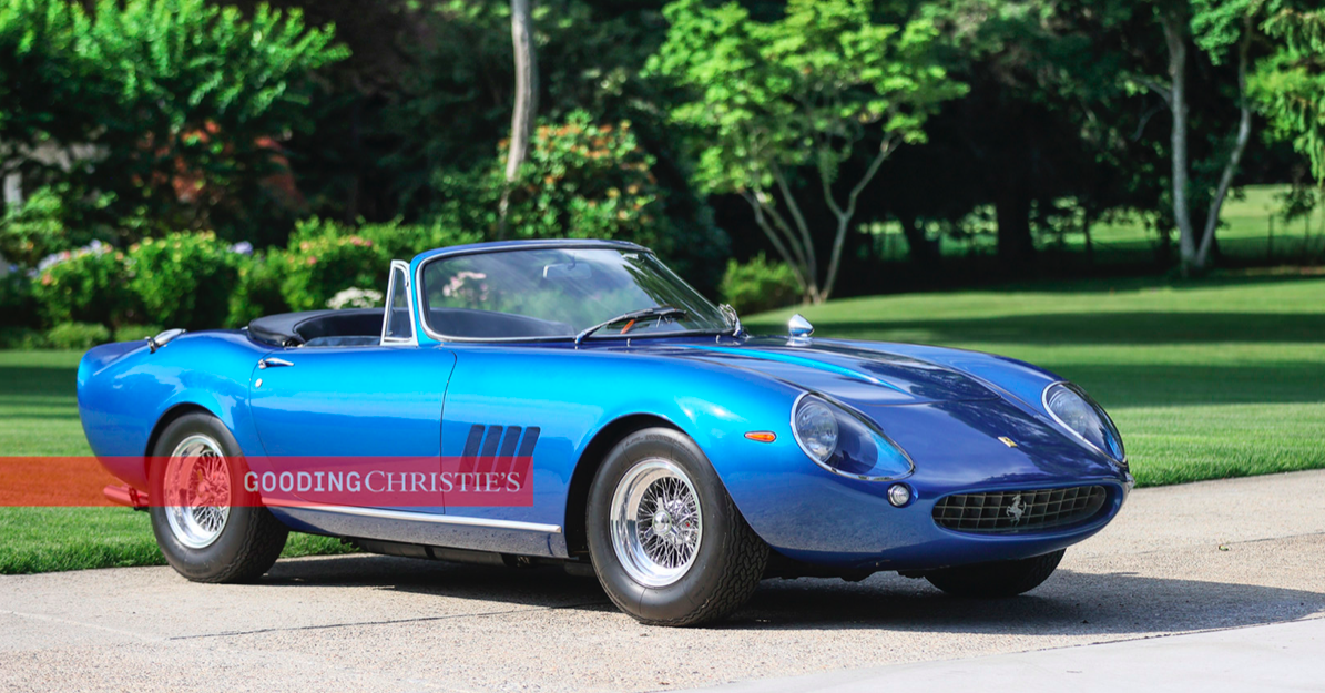 Une Ferrari mythique de Steve McQueen mise aux enchères pour la première fois