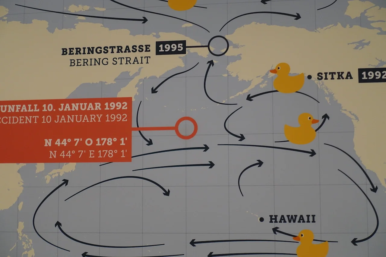 Quietsche-Entchen auf Weltreise