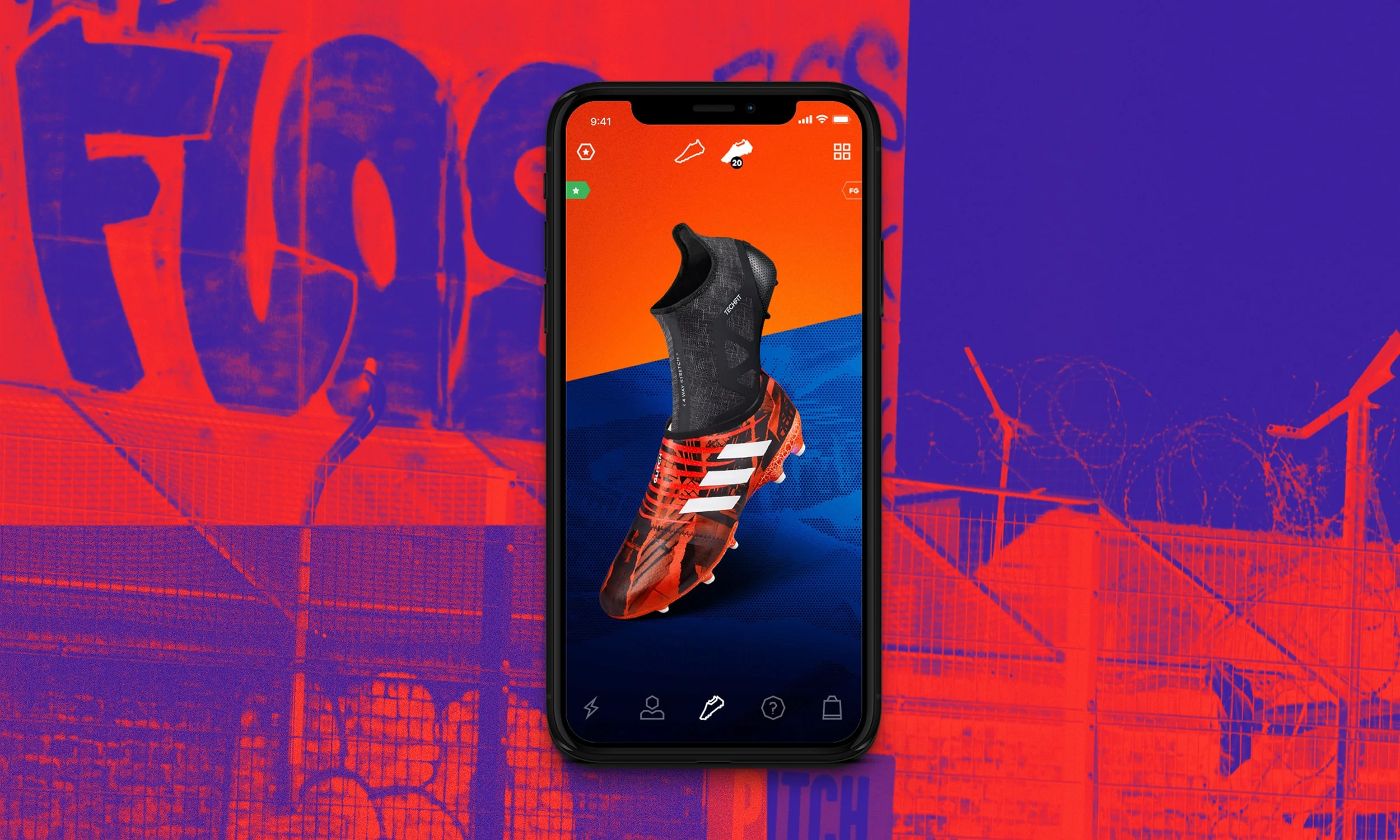 adidas glitch app