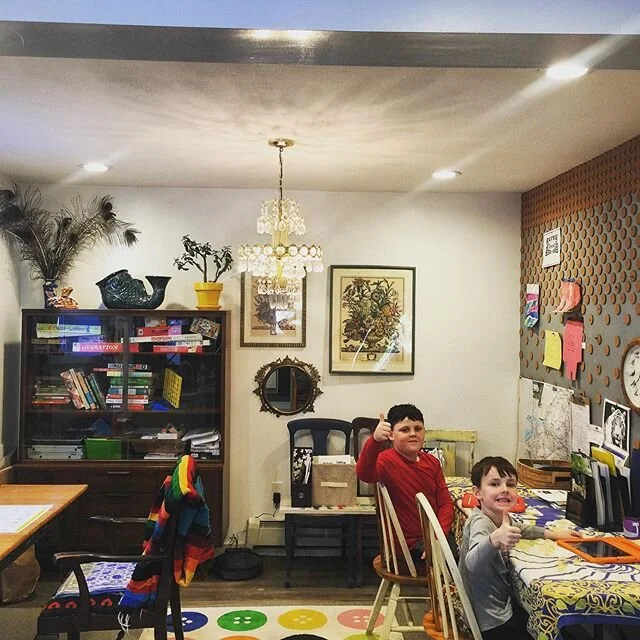 Remote learning for my kiddos.  Taking this job as serious as my other two remote jobs. #remotelearning #distancelearning #coronavirus #covid19 #whenkidsaregreat #grateful #remedybydesign #blacksheepgerontologist