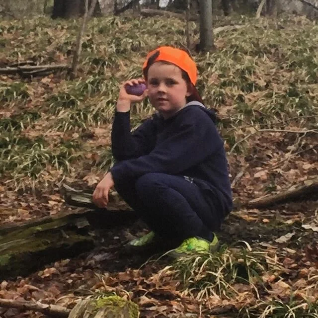 He found rock painted with love #community #hiking #whenkidsaregreat #smallstuff #remedybydesign #blacksheepgerontologist