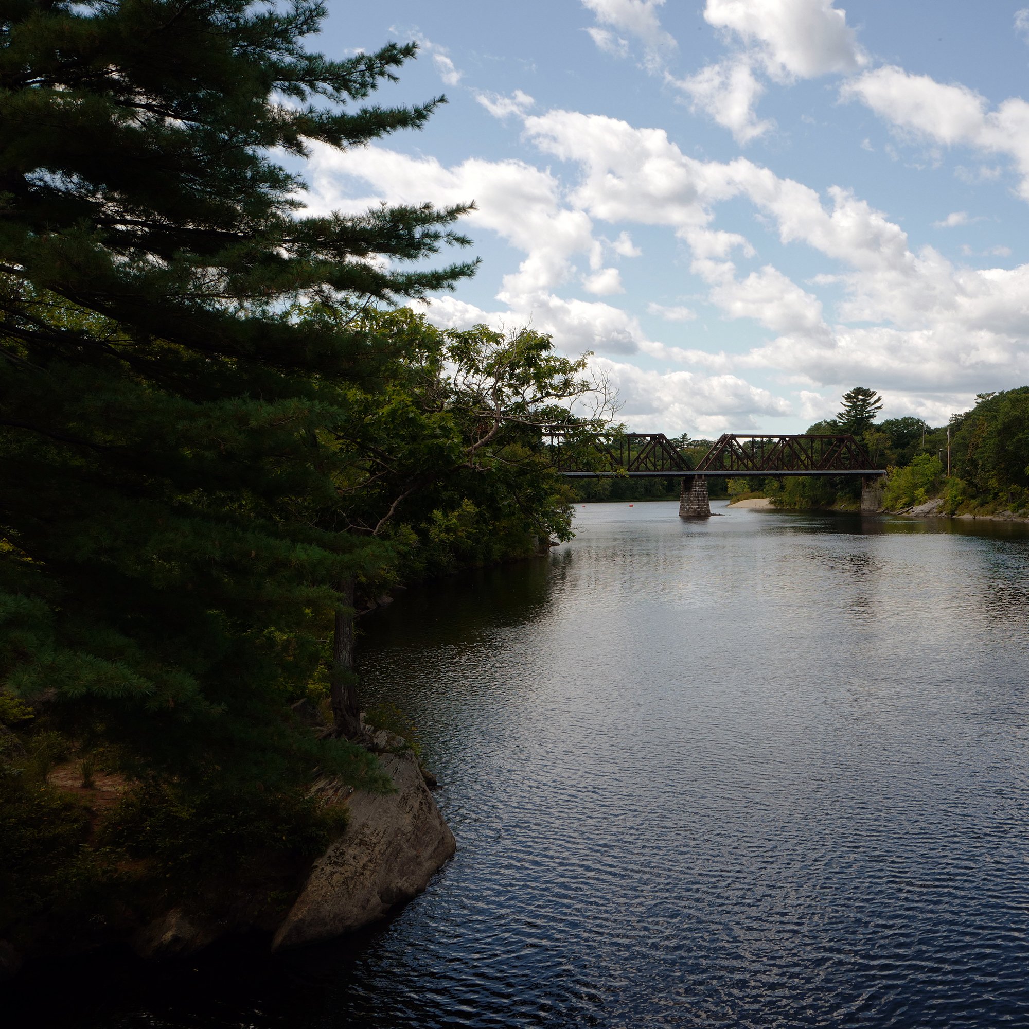 The Black Bridge - Androscoggin River