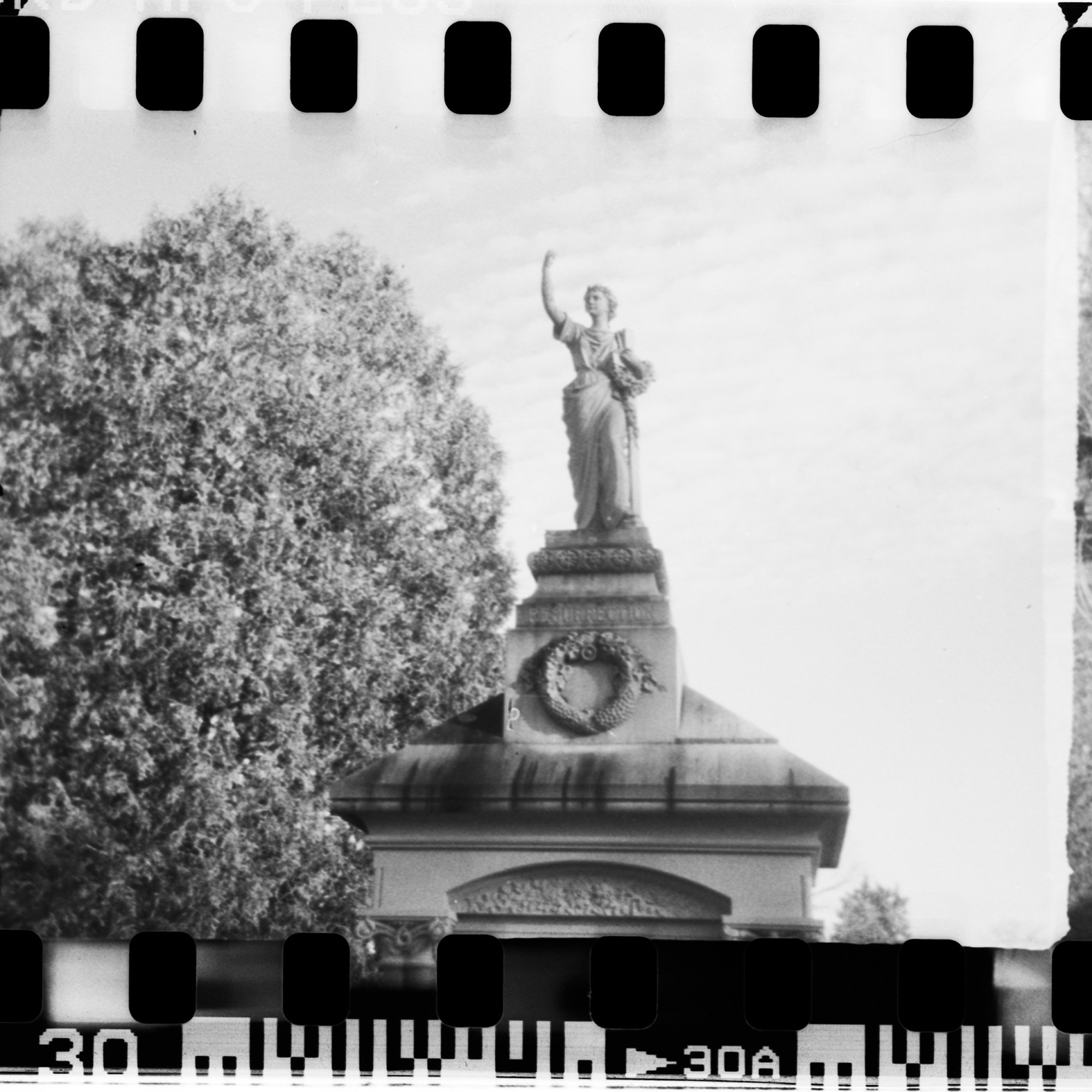 Statue - Evergreen Cemetery