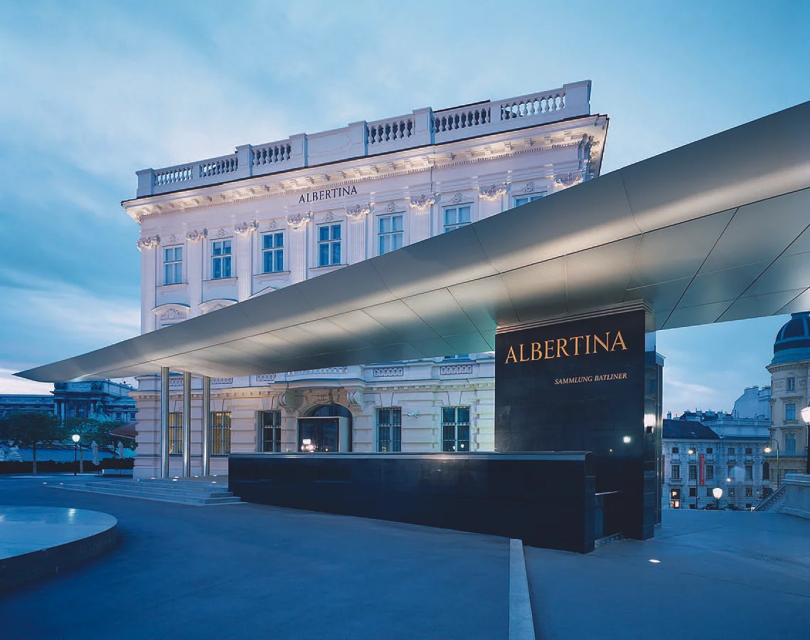Albertina, Wien. Foto von Harald Eisenberger