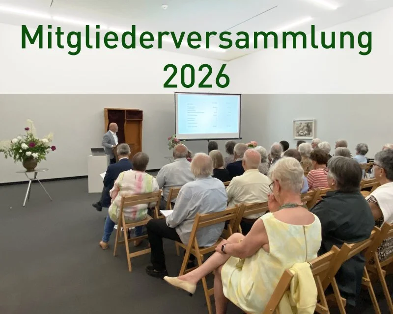 31. Jahresversammlung des Vereins (nur für Mitglieder)