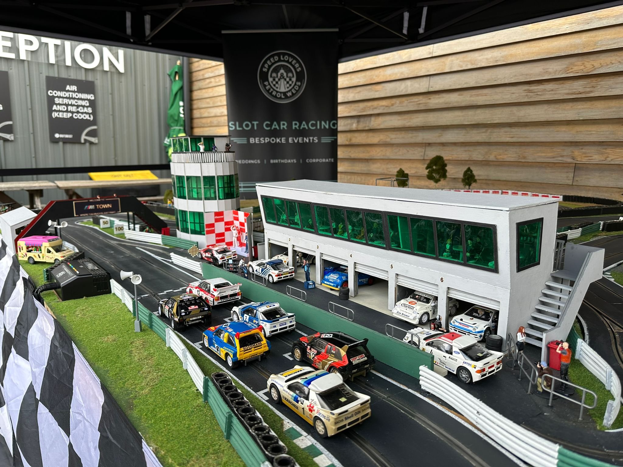 Specialists in Bespoke Track Builds and Digital Scalextric Events Nationwide