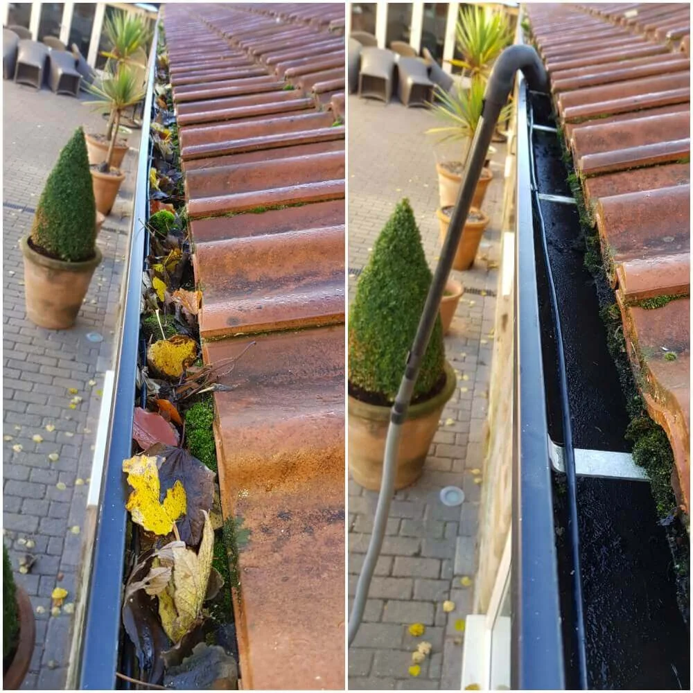 Using our SkyVac gutter cleaning system with the World’s most powerful free-standing vacuum. No more blocked gutters! Doncaster DN4.