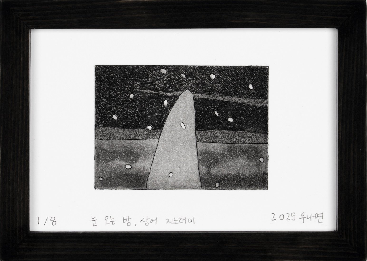 눈 오는 밤, 상어 지느러미 (2025)