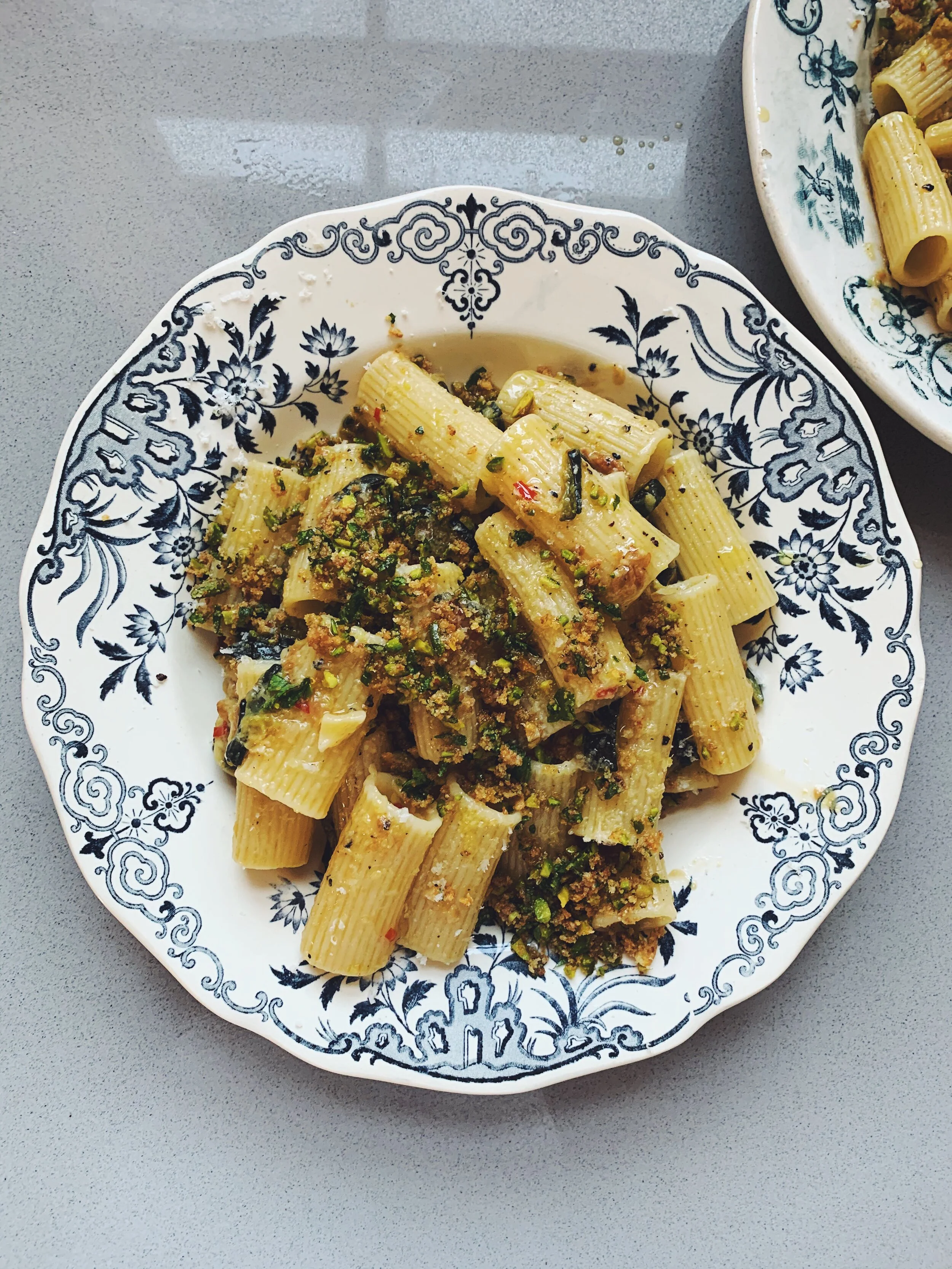 Zucchini (Courgette) Pasta with Pangrattato 