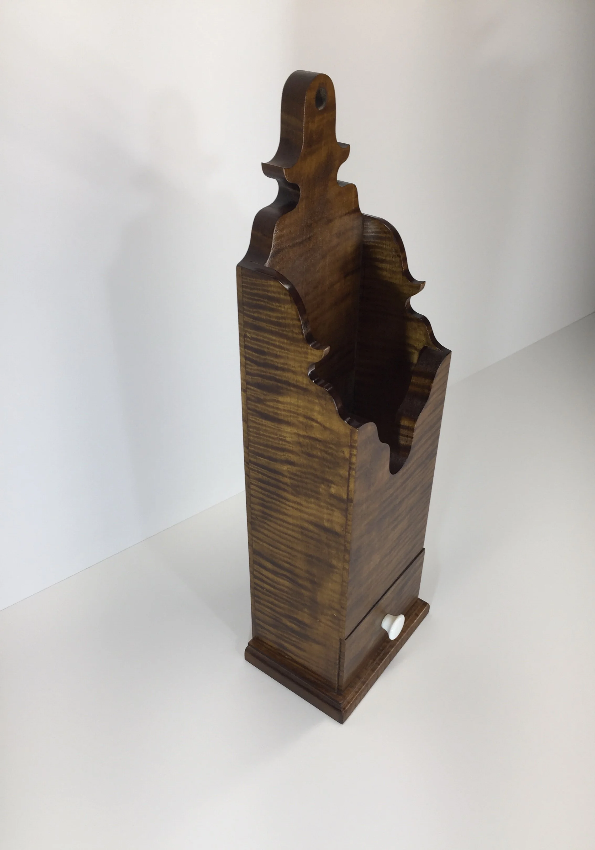 Tiger maple pipe box