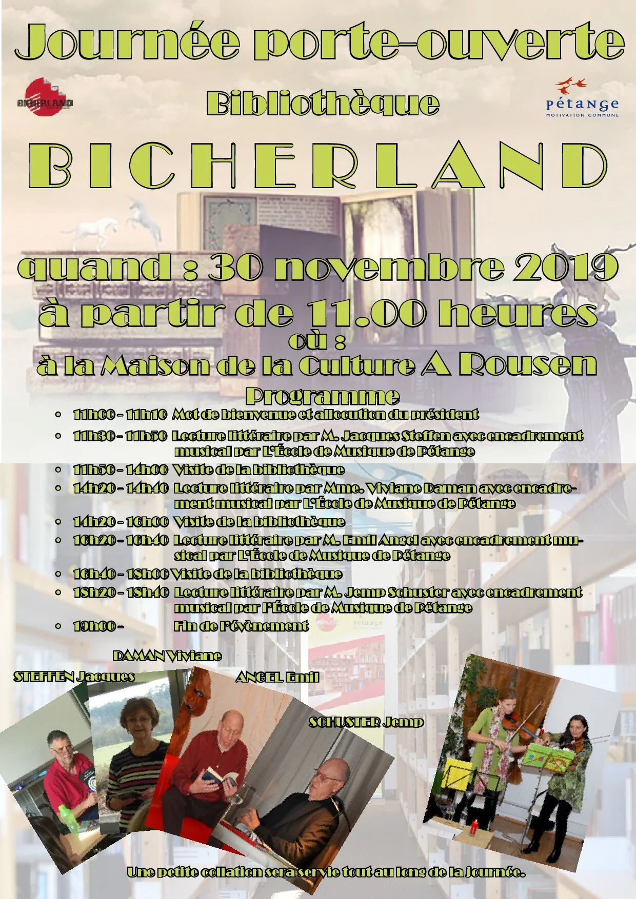 Porte Ouverte Bicherland