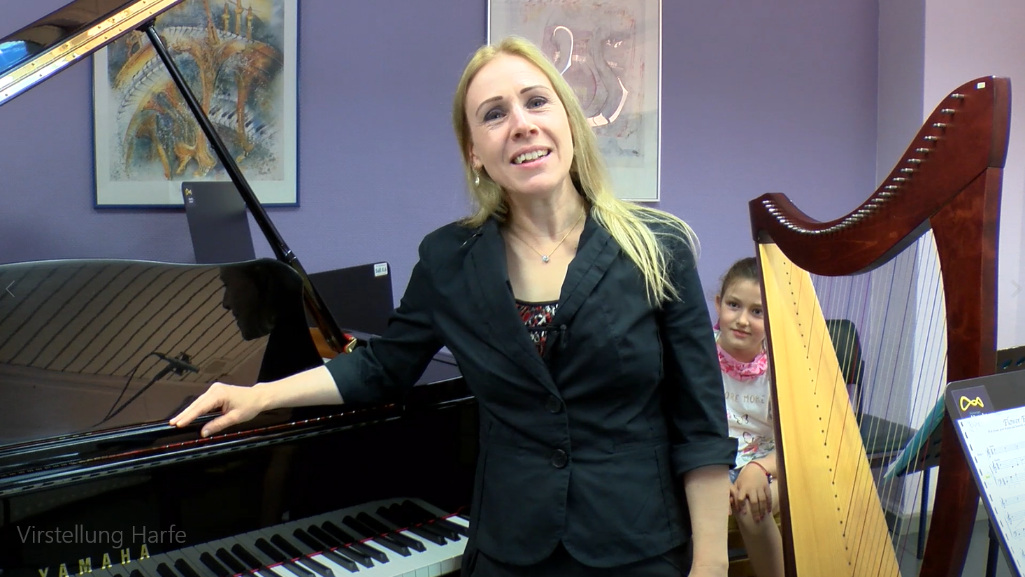 Virtuell Instrumentevirstellung Deel 6: D’Harf