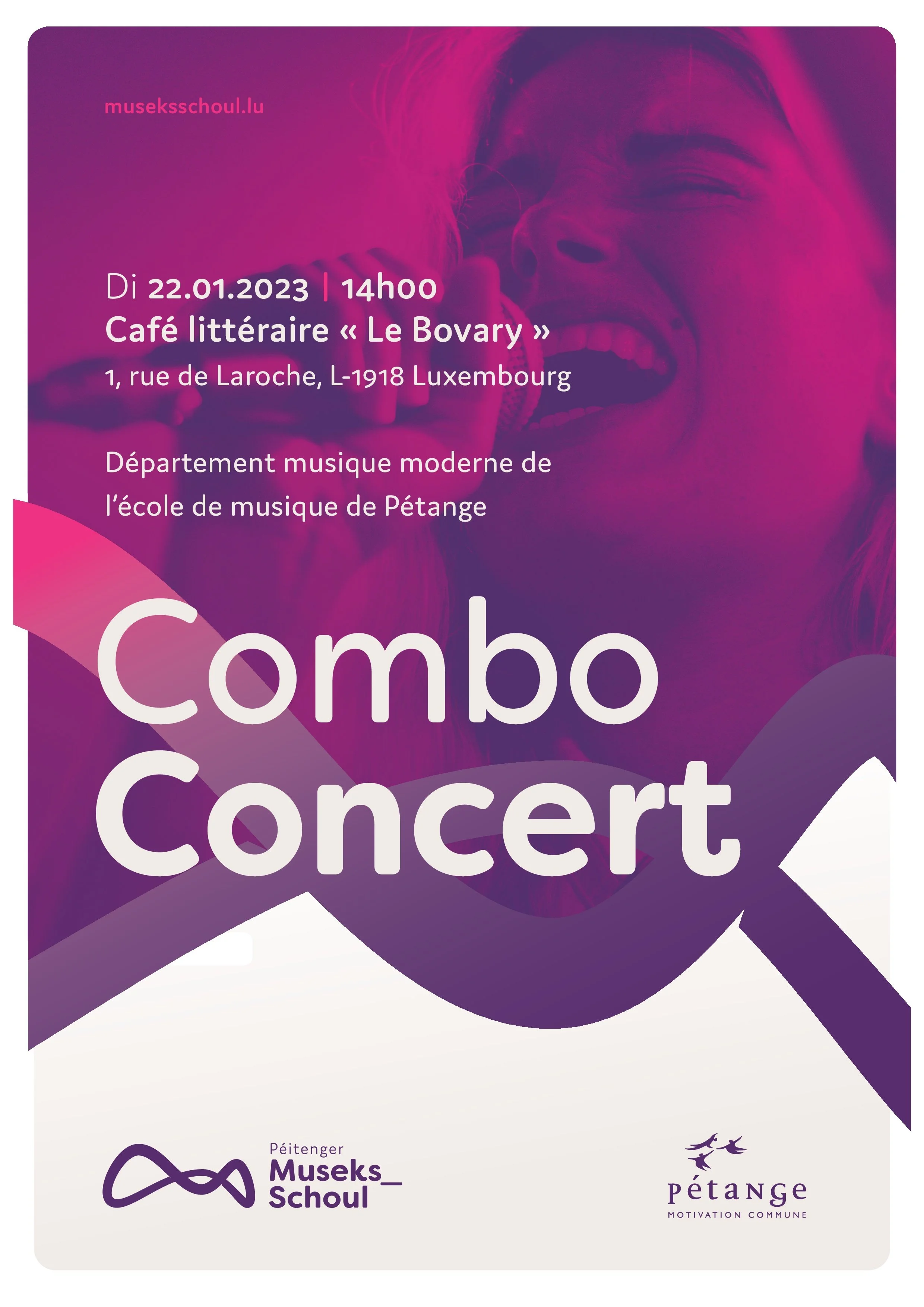 Combo Concert Café Littéraire "Le Bovary"