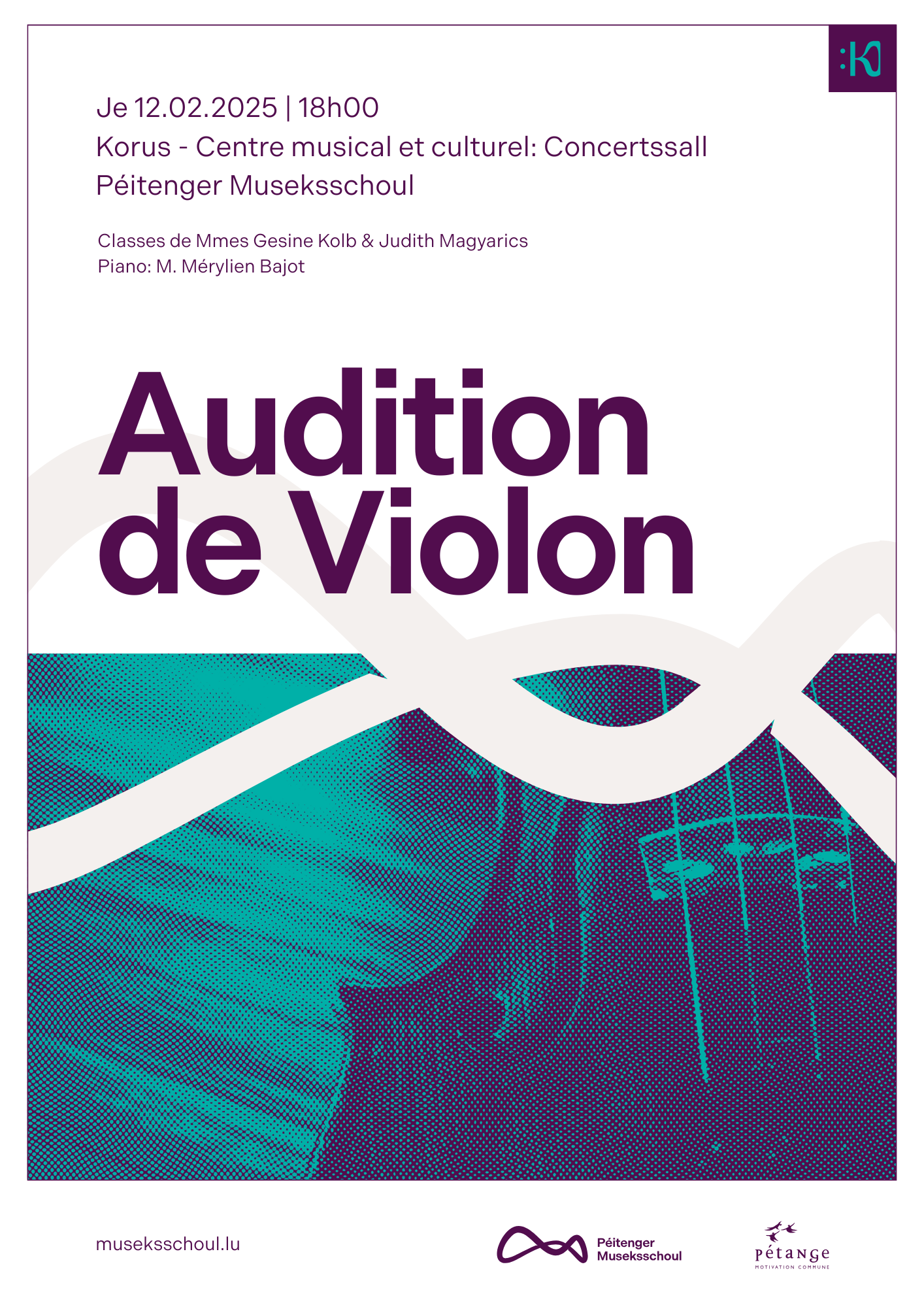 Audition Classes de Violon