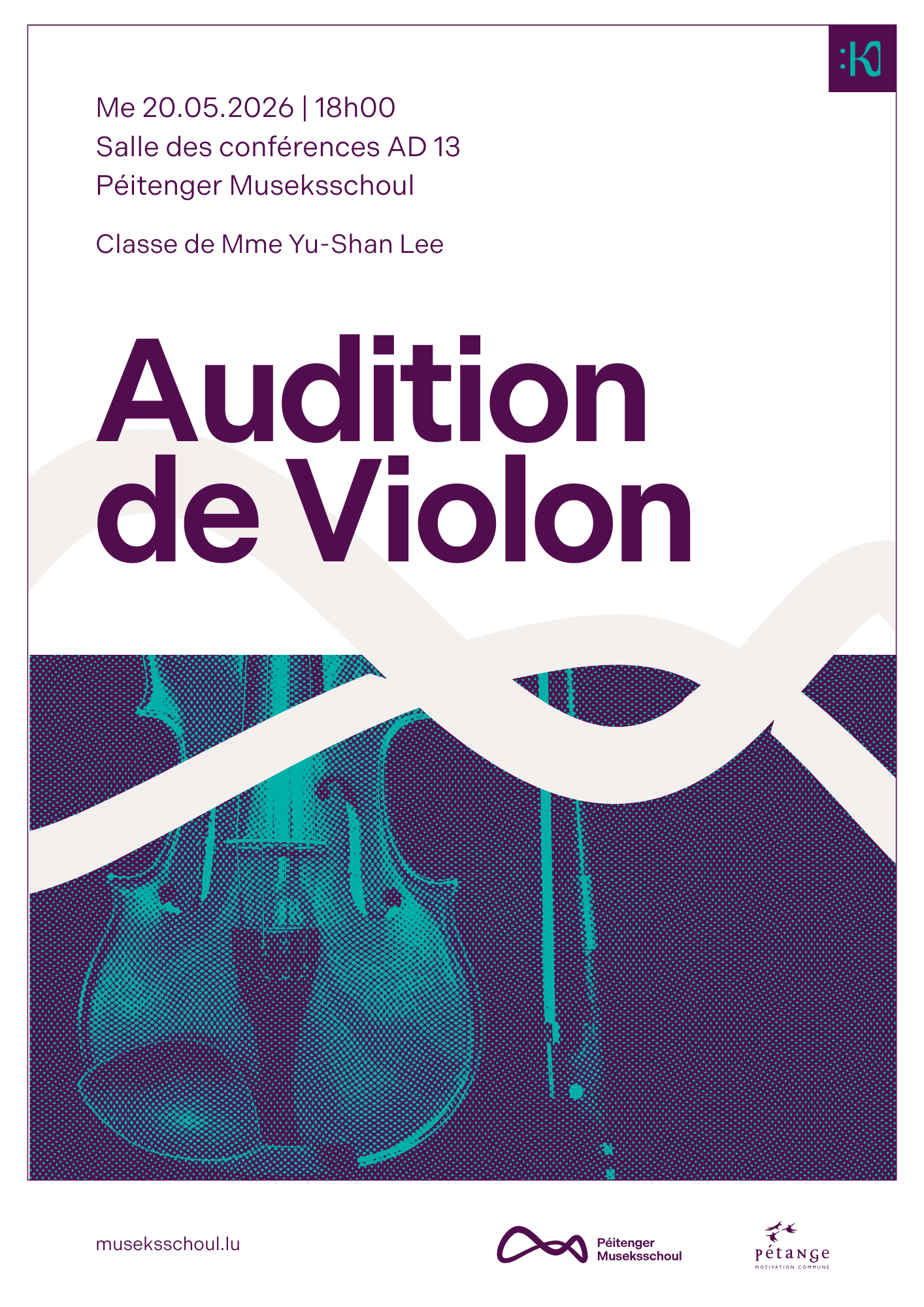 Audition Classes de Violon)