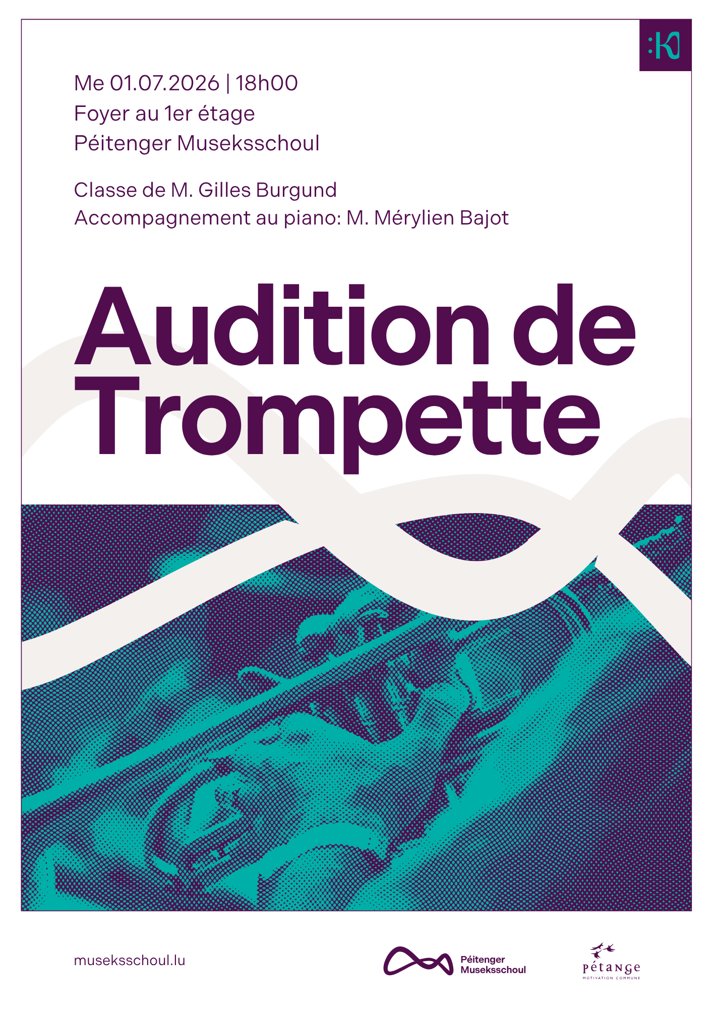 Audition Classe de Trompette