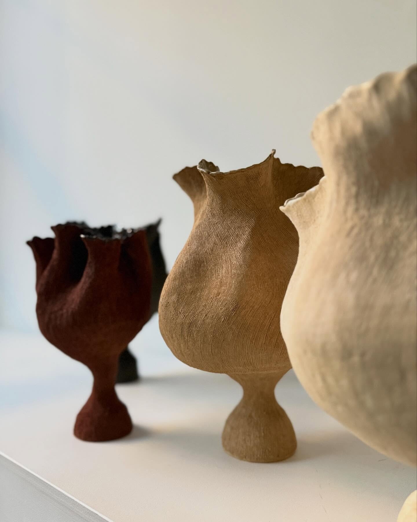 🥀&hearts;️
bursting buds forms&hellip;for love day 🥀
.
.
.
.
.
#handmade #ceramicart #taniawhalenceramics #art