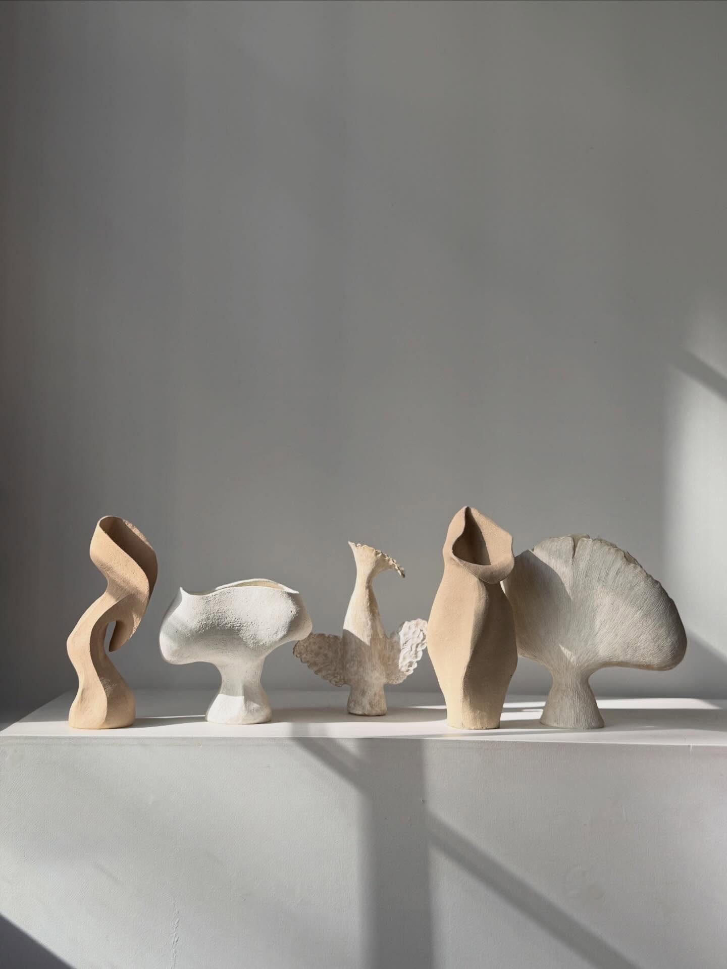 ..shapes &amp; surfaces in studio 🤎 informing multiple directions..
grouping forms and photography plays a large part in my practice, where I often question if a piece or series was successful, what I enjoyed about it, was the concept worked on enou