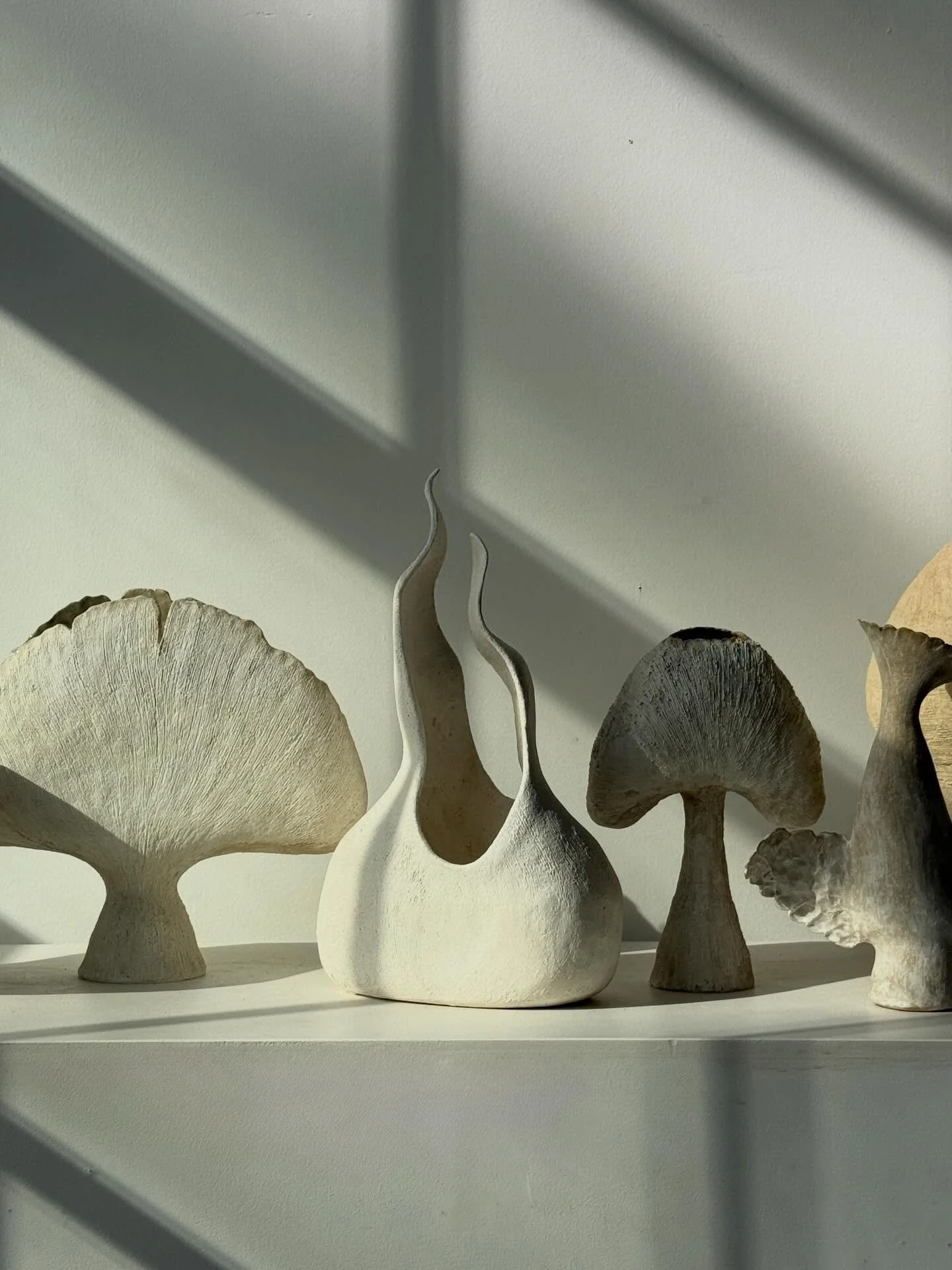 forms 🤎
#inthestudio 
#taniawhalenceramics
#koifish 
#sculpturalceramics
#ceramics