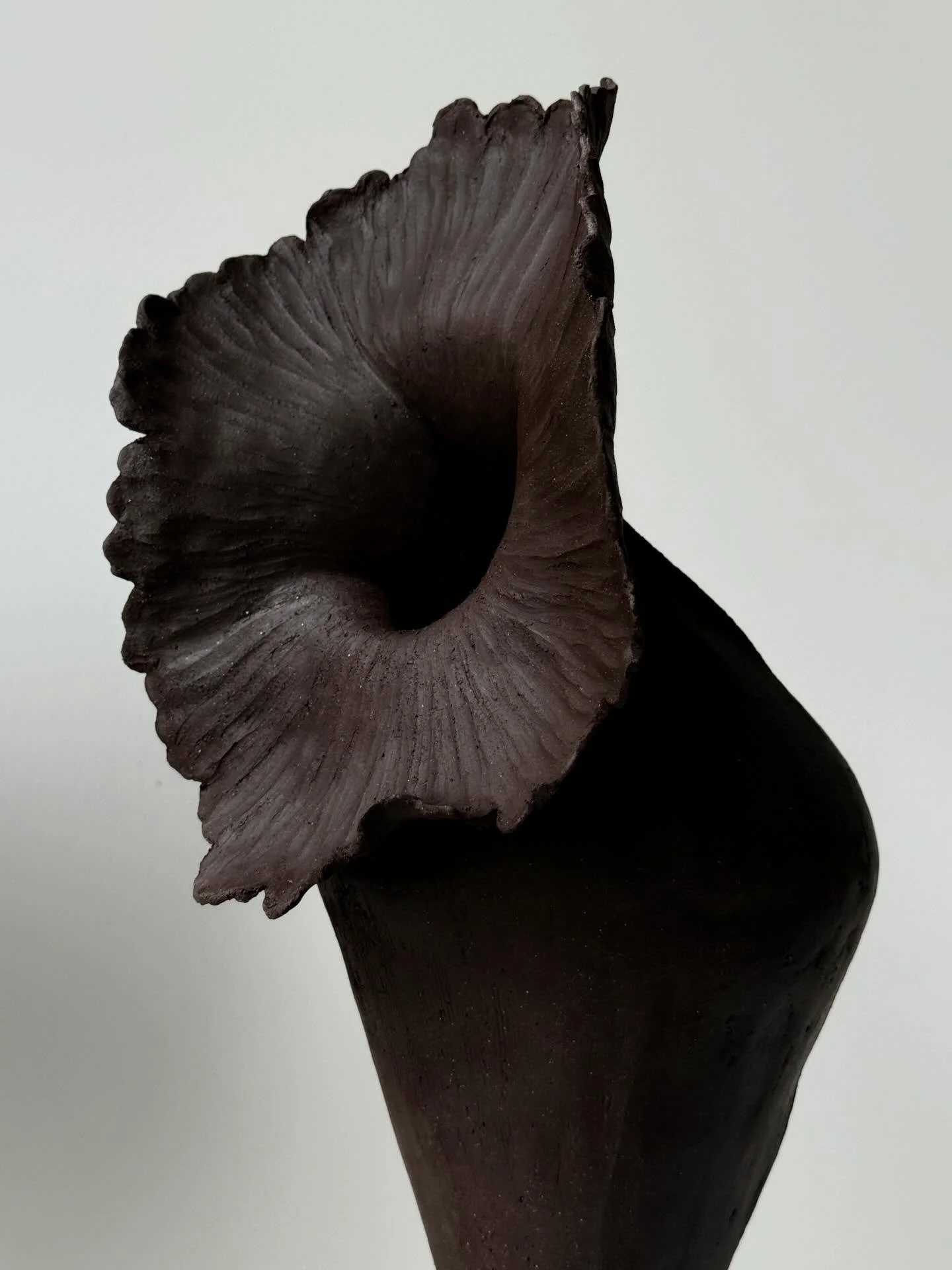 wet&hellip;🖤
#greenware #sculpture #sculpturalceramics 
#taniawhalenceramics #ceramicist