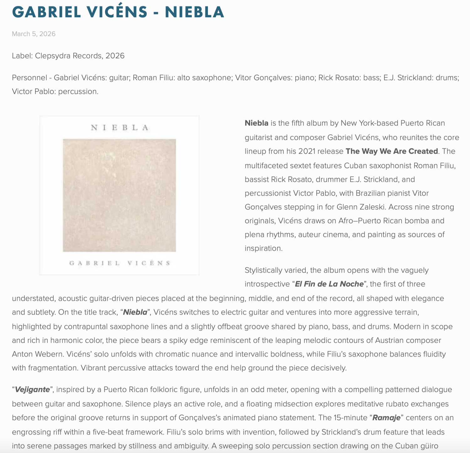 JazzTrail (USA) March 2026