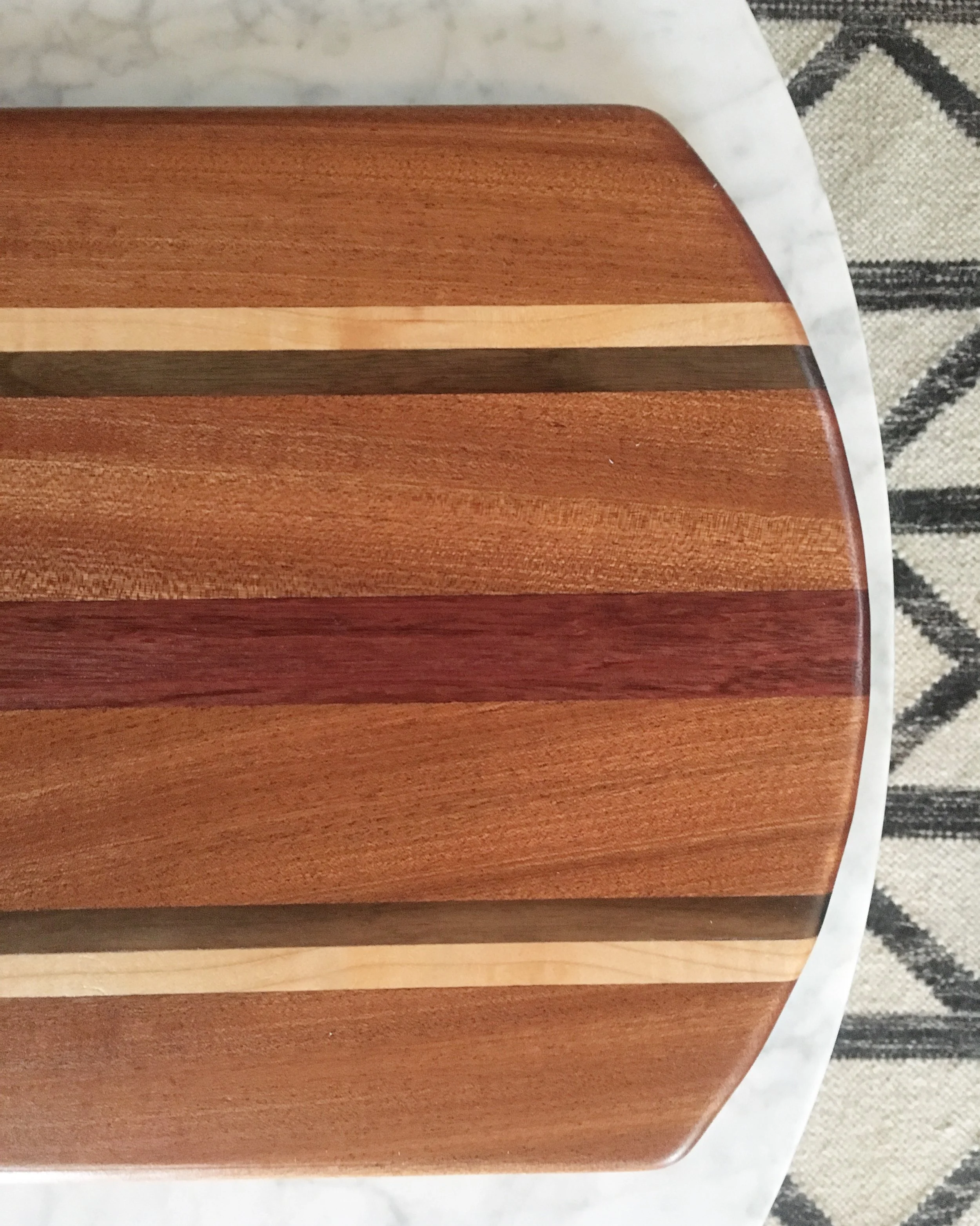 Sapele | Maple | Walnut | Purple Heart 