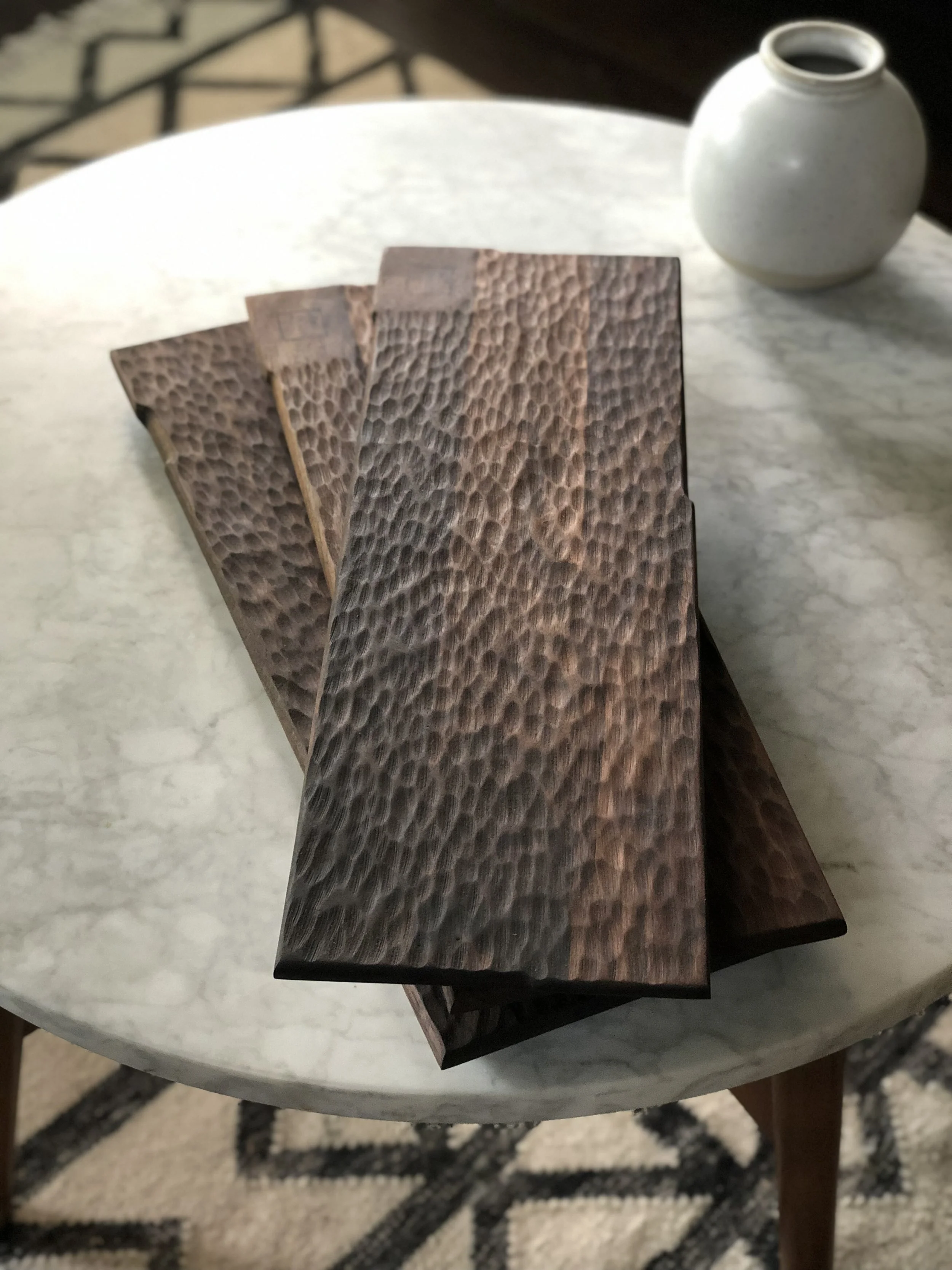 Carved Walnut Charcuterie