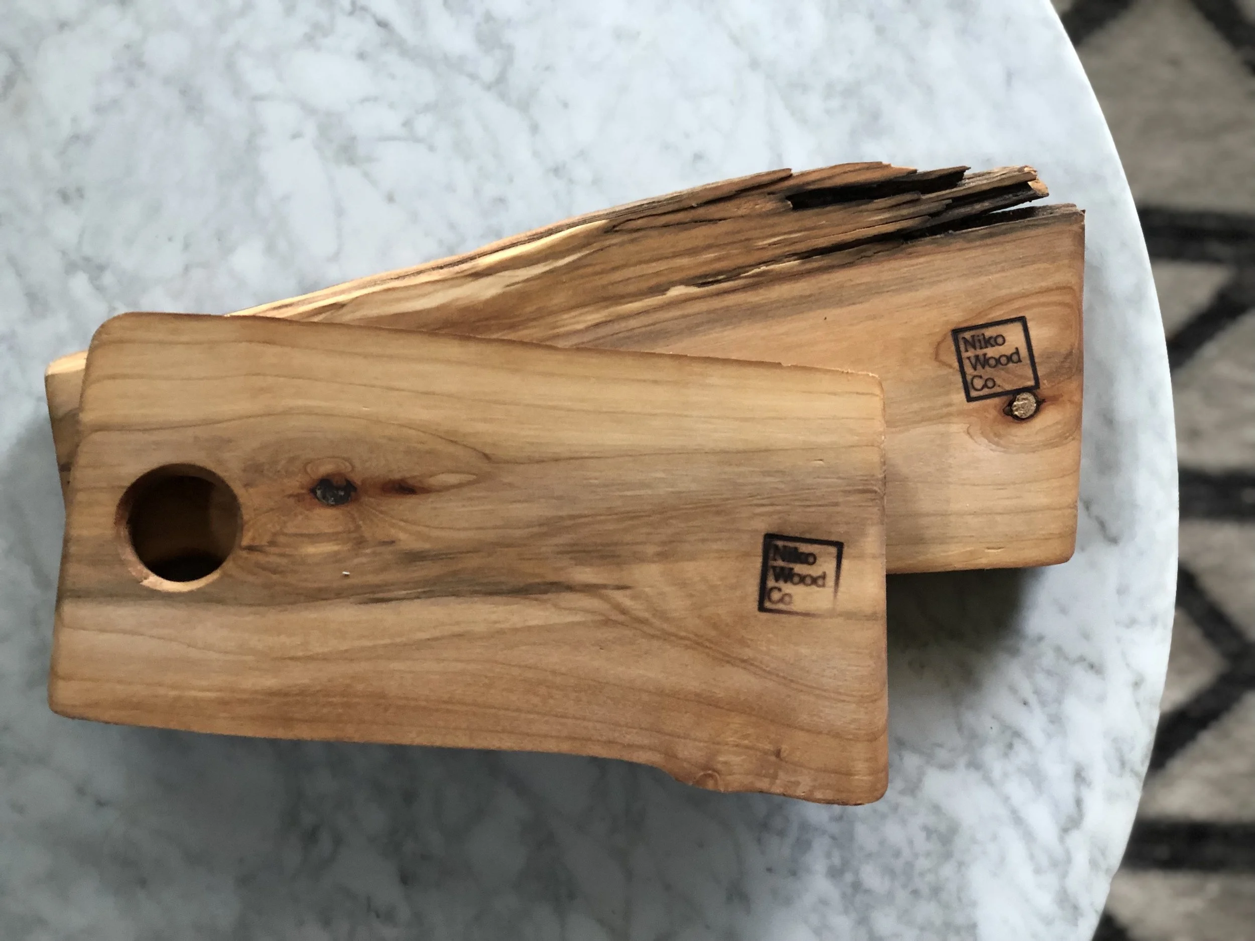 Small Live-Edge Poplar Charcuterie