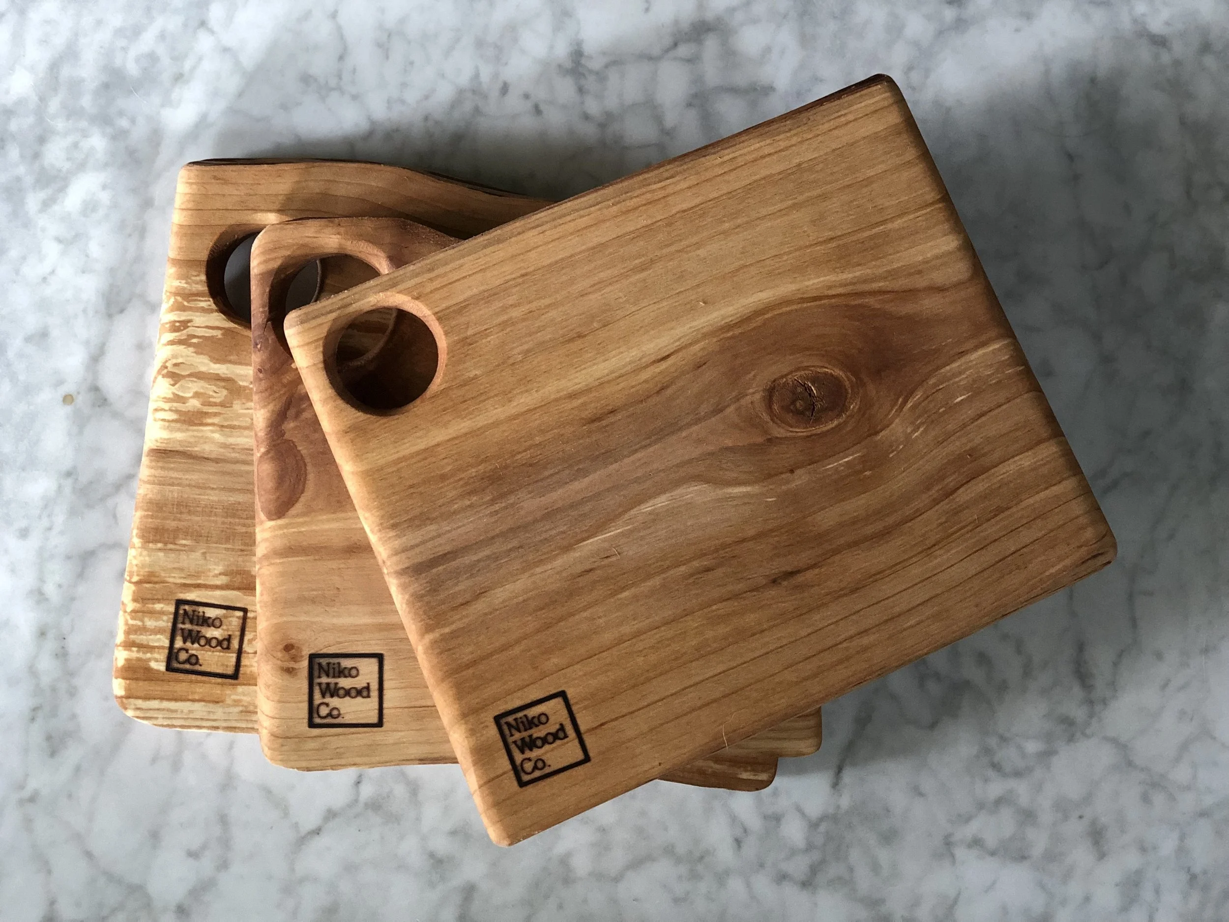 Small Live-Edge Poplar Charcuterie