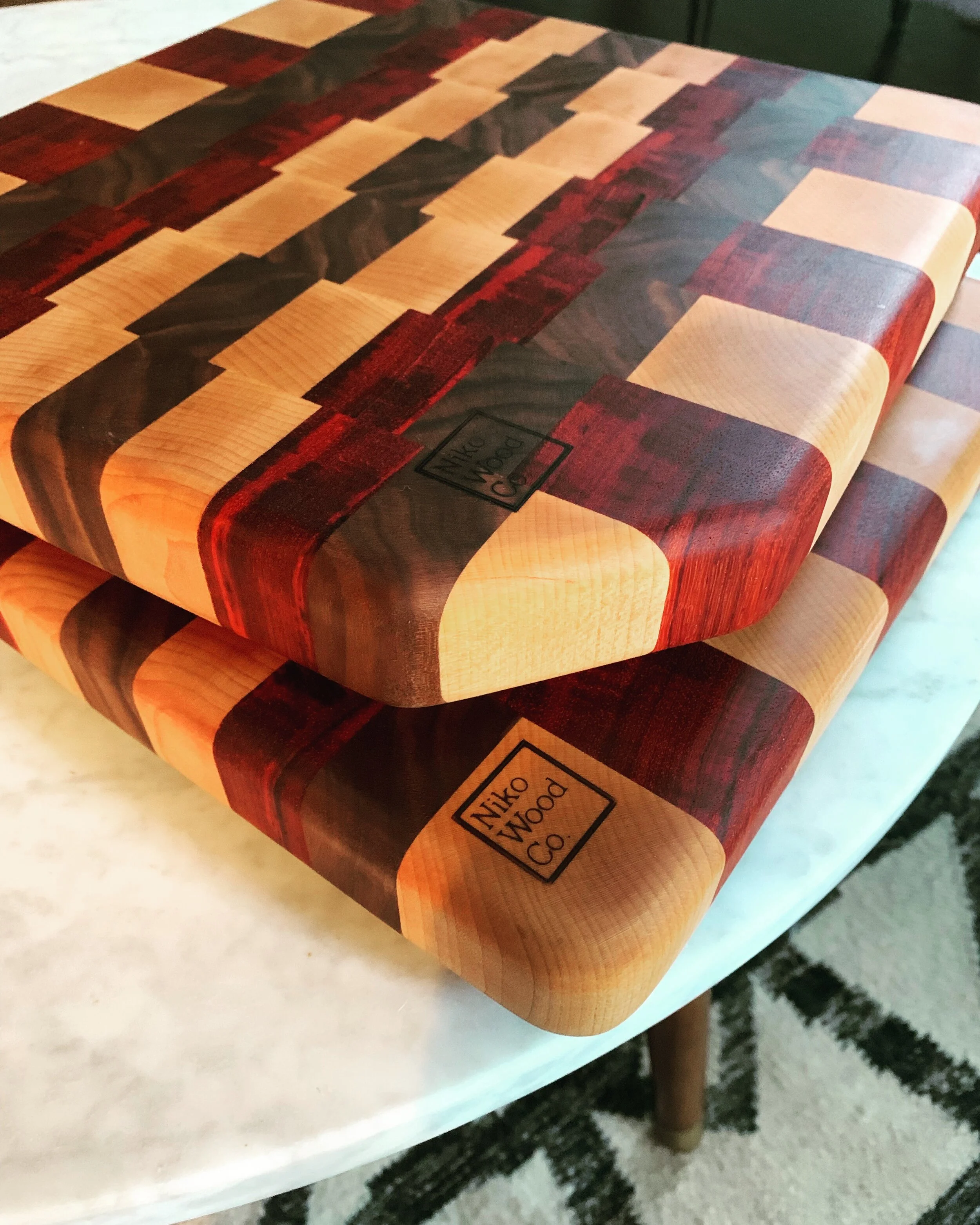 Maple | Walnut | Padauk