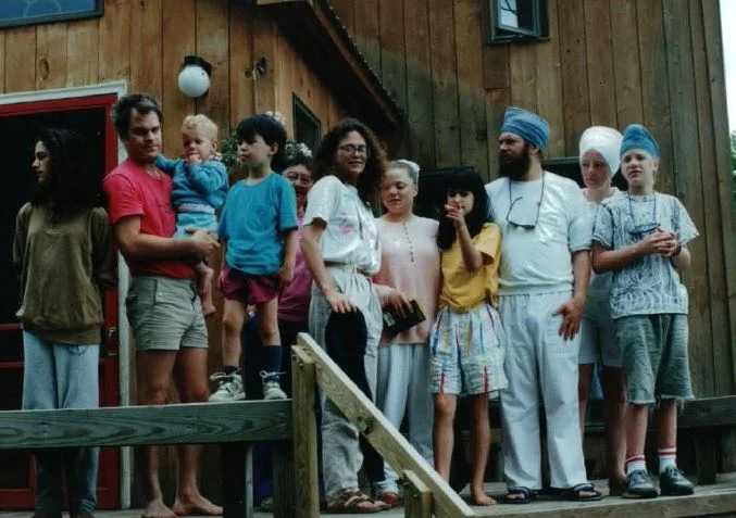 Family 1990: Three of my children, two of my brothers, two nephews, a niece and an my aunt Irene