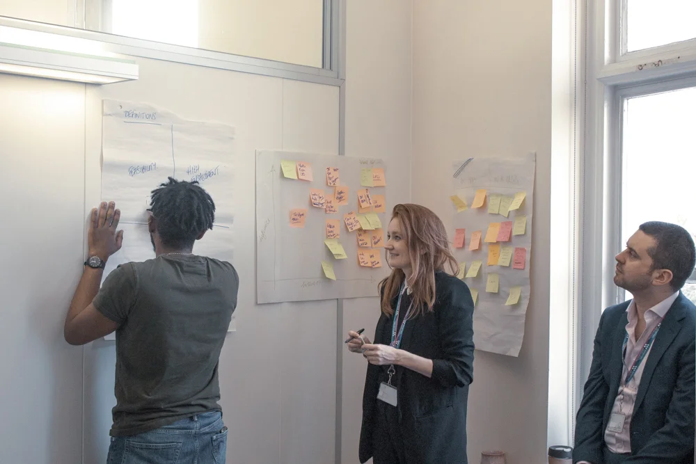 Mapping out service definitions with the team at Waltham Forest Council