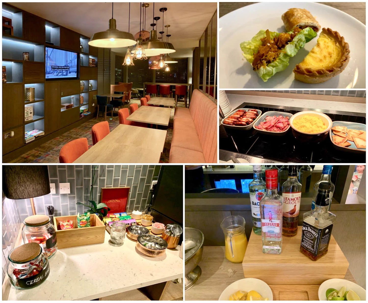 DoubleTree Glasgow Executive Lounge Overview and Food-Drink