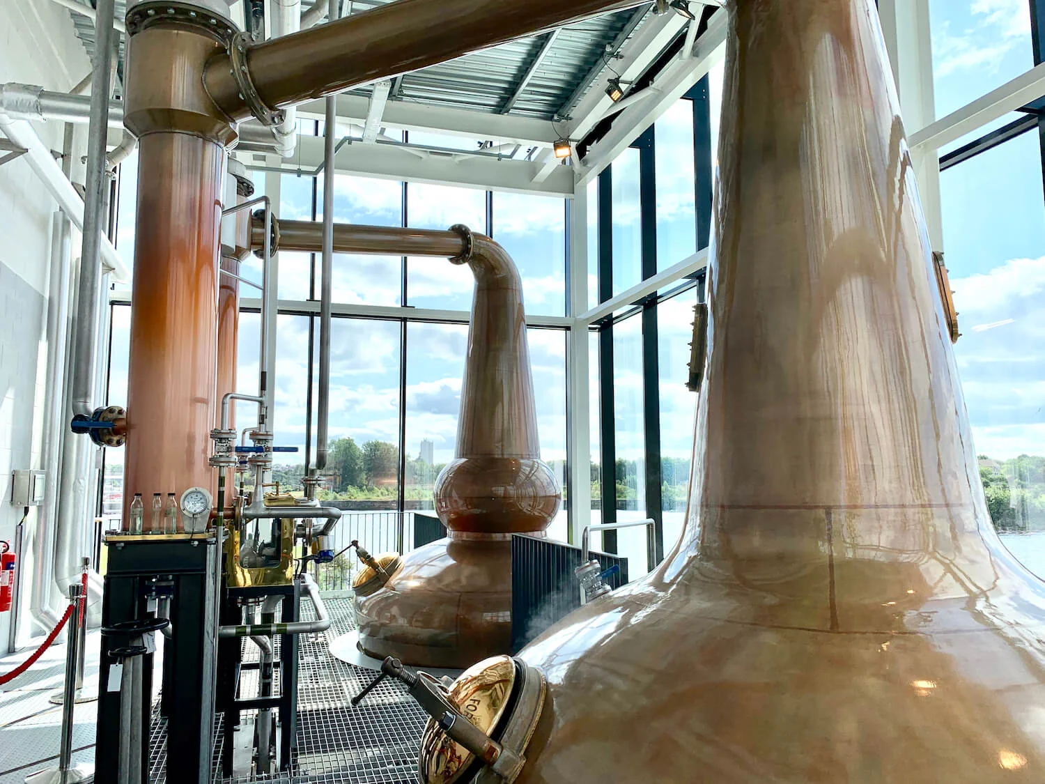 The Clydeside Distillery - Copper Stills