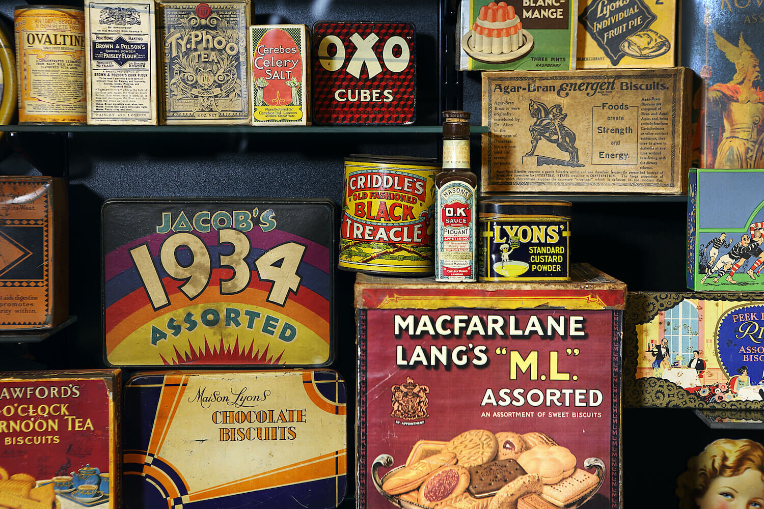 Museum of Brands London - Old Food Packaging