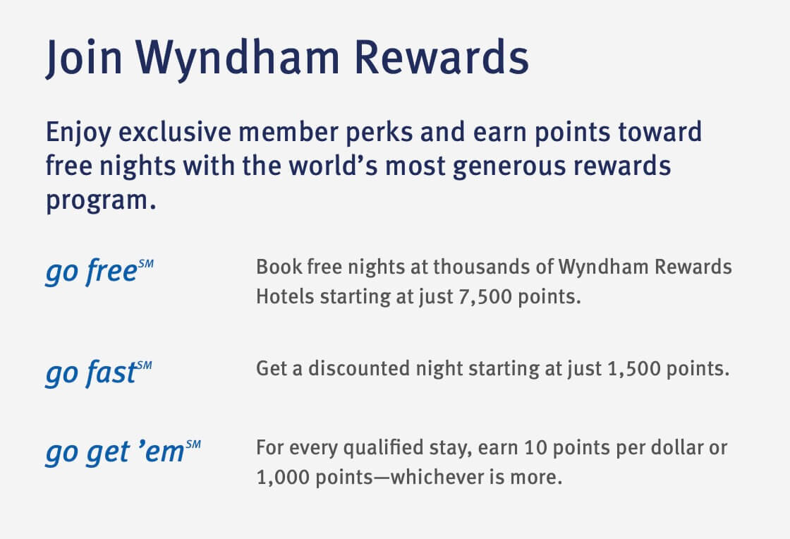 Join Wyndham Rewards