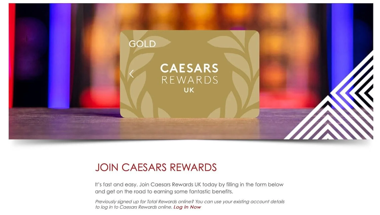 Caesars Benefitsnow Login