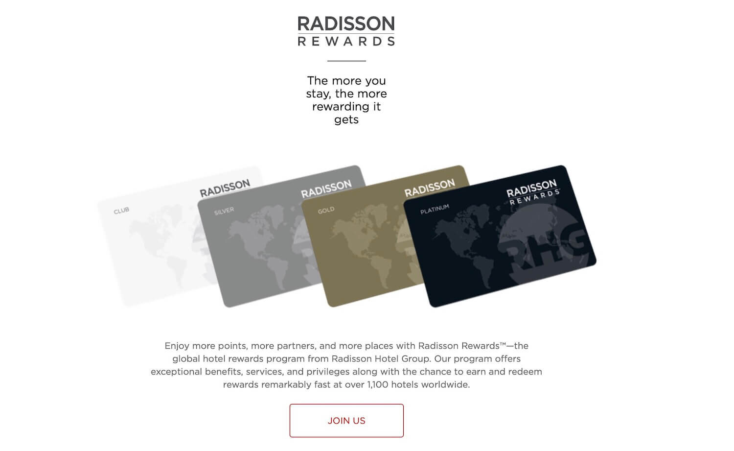 Sign Up To Radisson Rewards