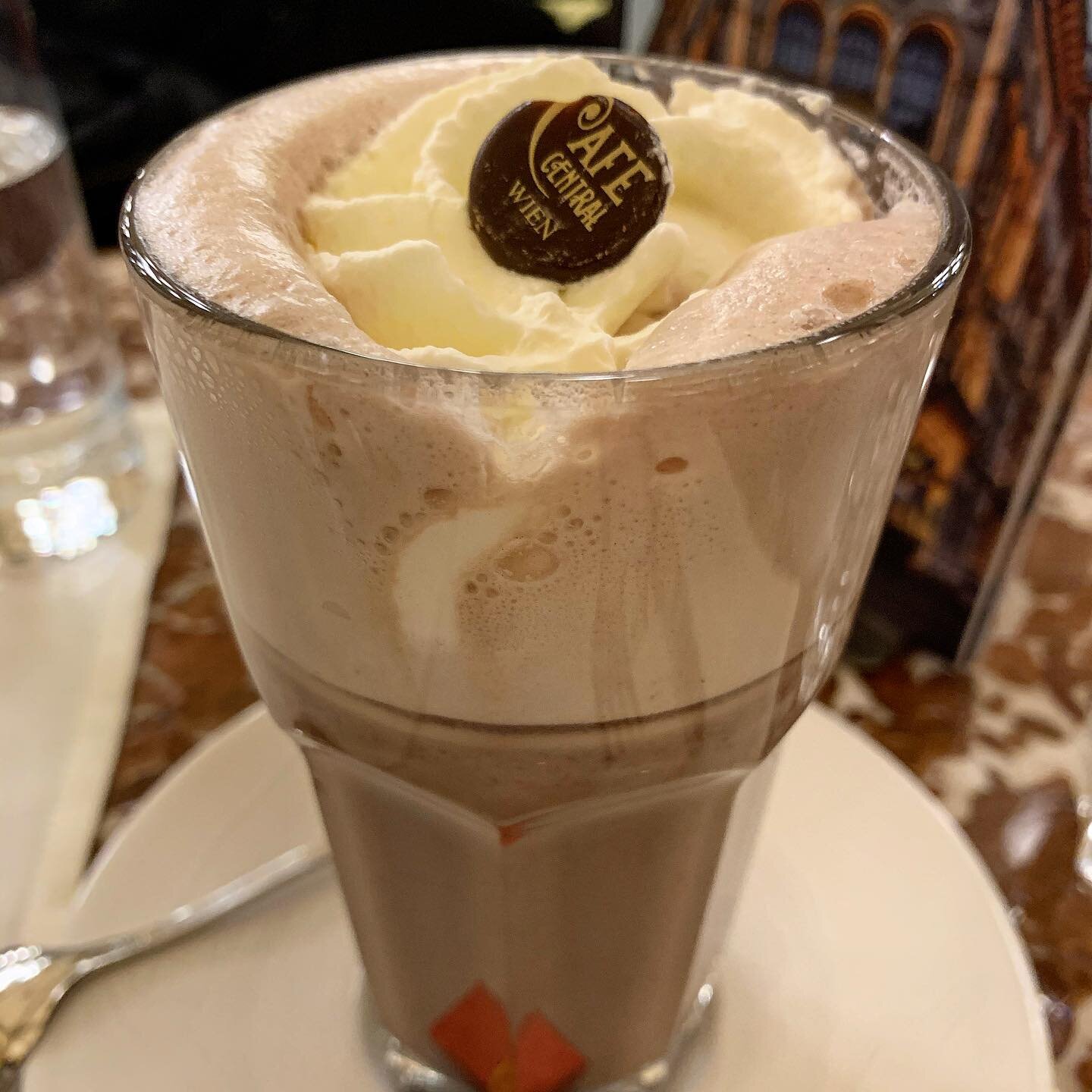 Memories of Christmas 2019 🎄Really craving an Amaretto Hot Chocolate and Chicken Schnitzel from Cafe Central @cafecentralwien ☕️🇦🇹
On our future return to the wonderfully historic Austrian capital, you&rsquo;ll be our first stop. Best service in V