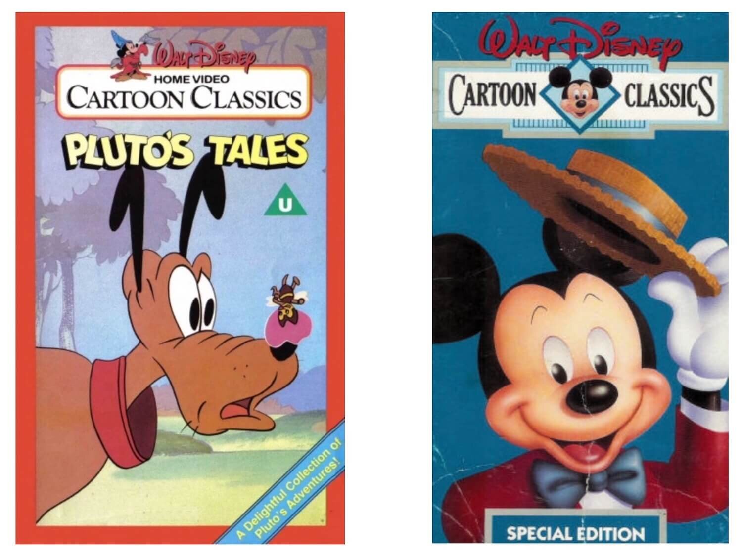 Disney VHS Cartoon Classics