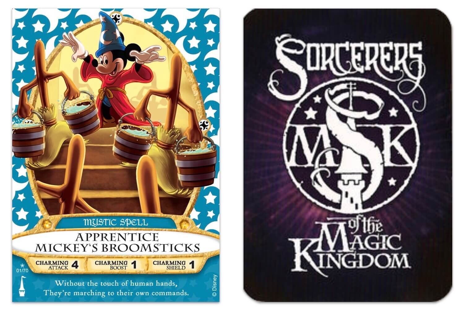 Disney Sorcerer of the Magic Kingdom Complete Your Card Set 1-70 P1-16 SOTMK 