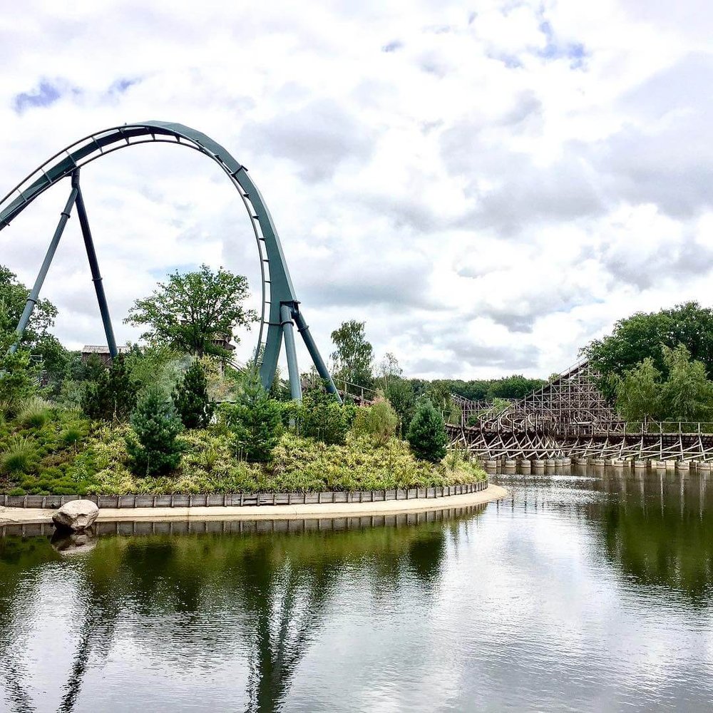 Rollercoasters in Efteling, Netherlands