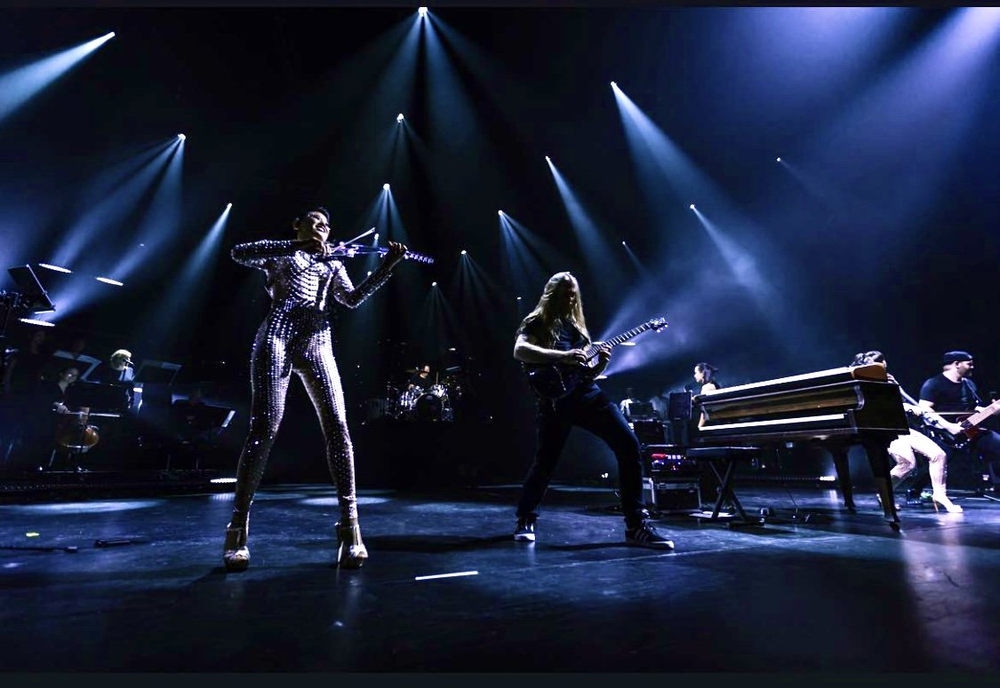 Rock violin bodysuit